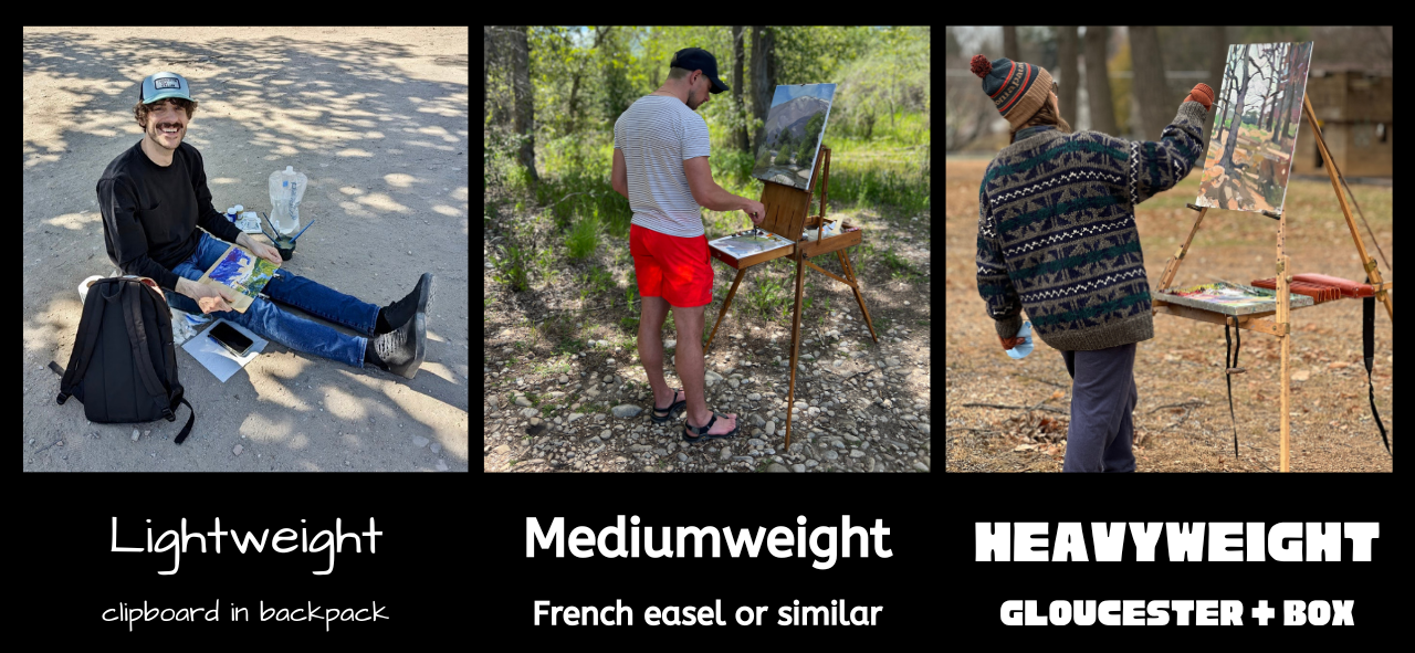 3 Levels Of Plein Air Gear And Which Setup Is Right For You